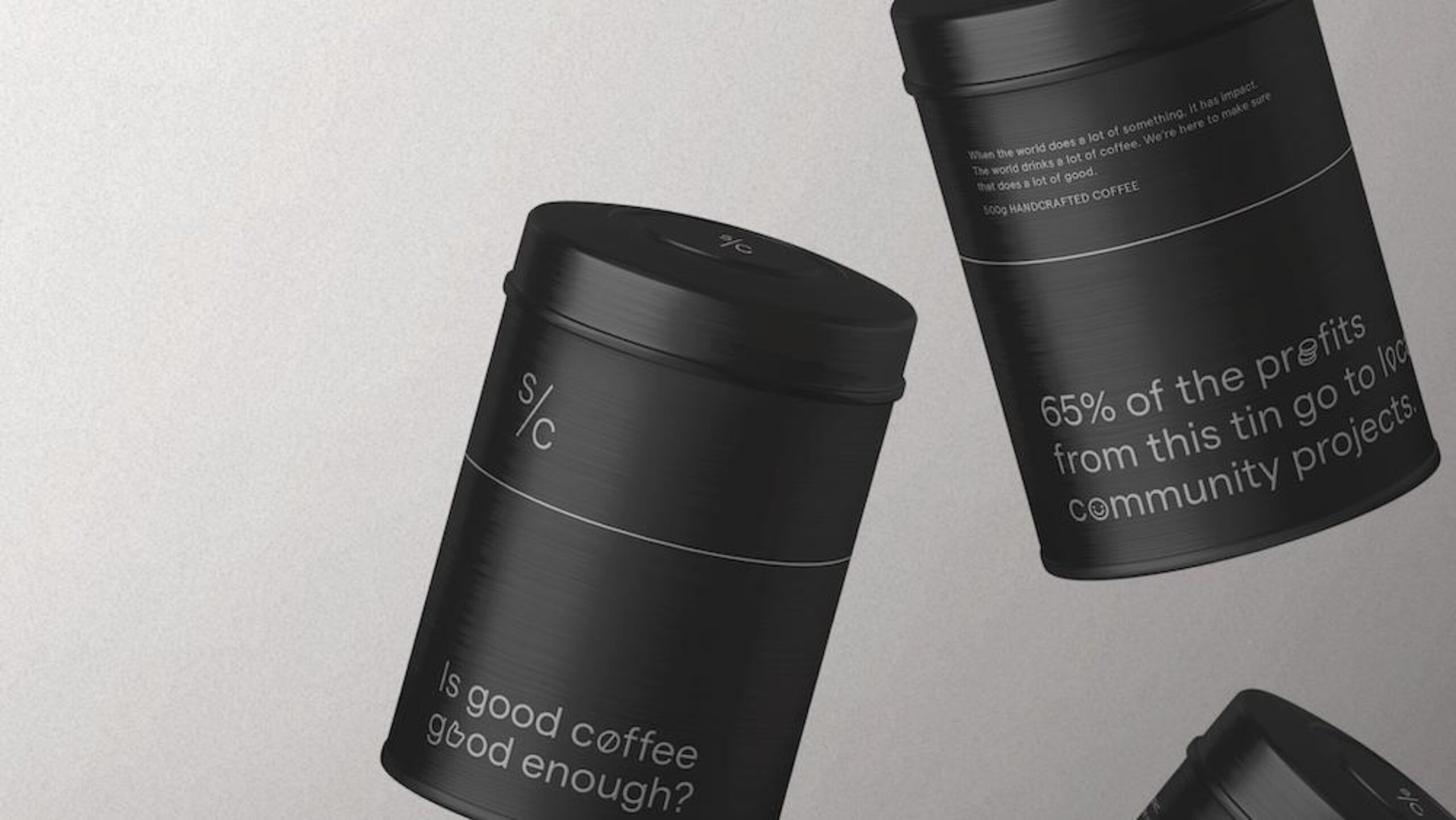 Social Impact Coffee- Cans - Brand Purpose Mission - Design brand strategy agency